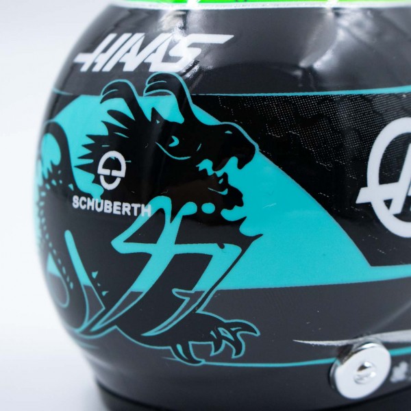 Mick Schumacher casco in miniatura 2022 1/4