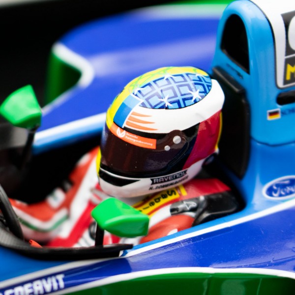 Mick Schumacher Benetton Ford B194 Demo Run GP de Belgique 2017 1/18